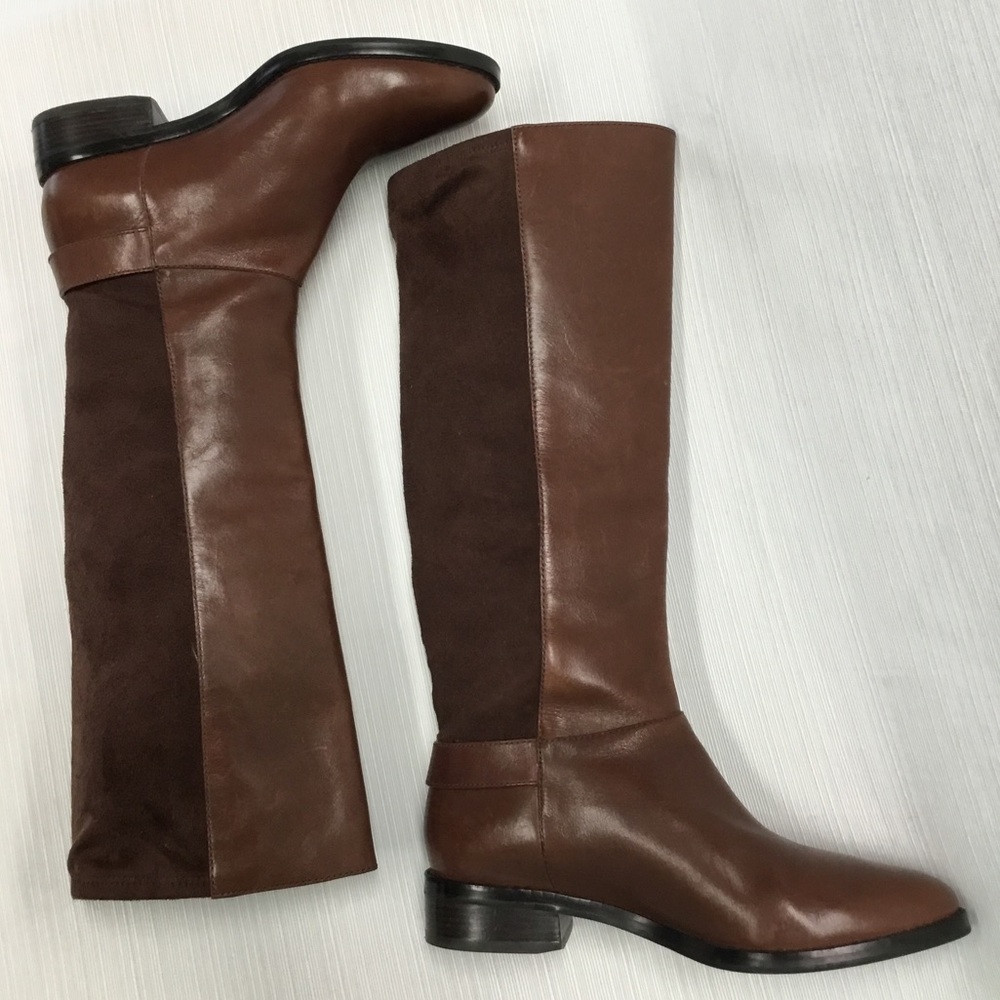 Cole Haan Brown Leather Boots Size 6B - Picture 2 of 8